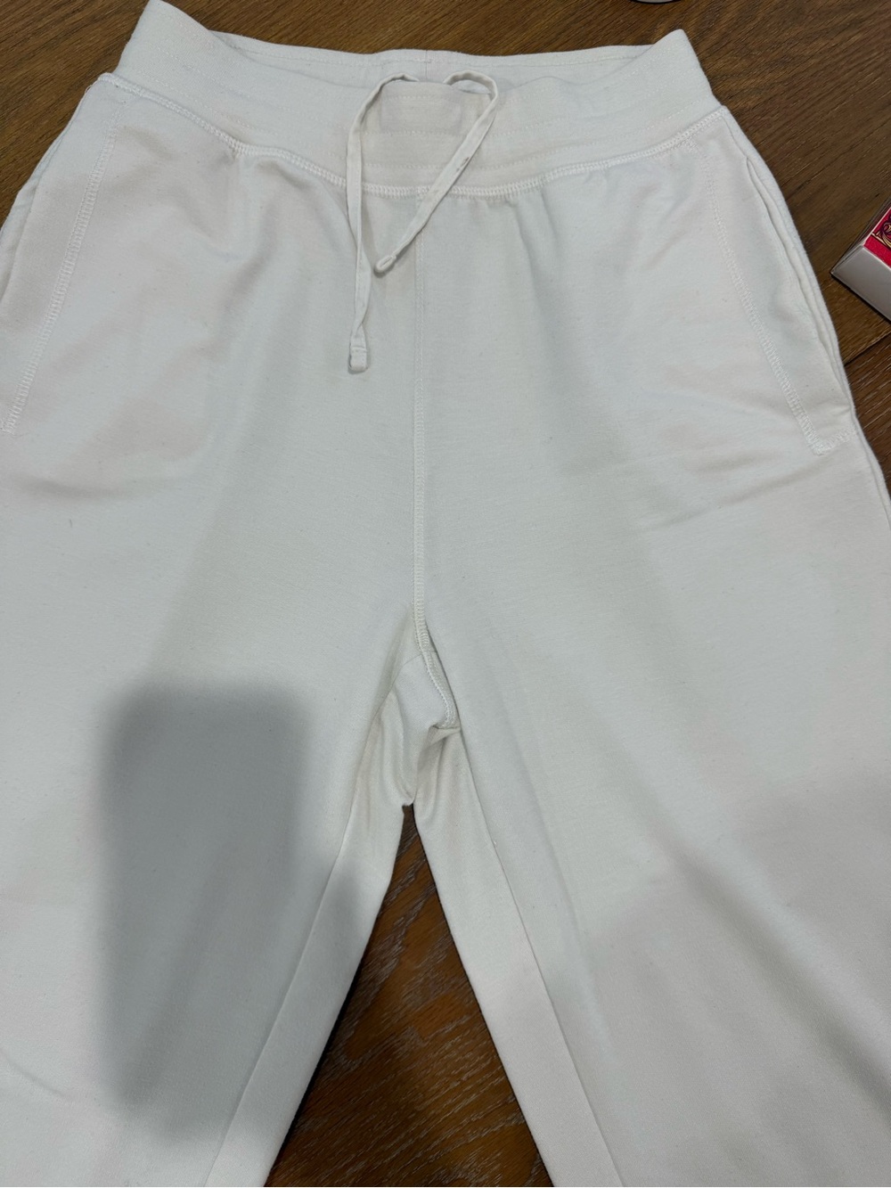 ALO Yoga Women's White Boot-Cut Sweatpants